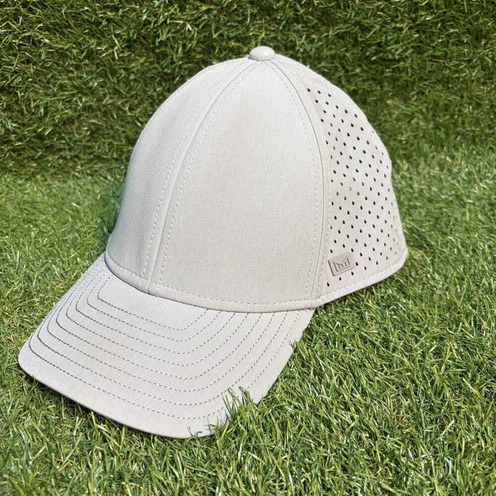 Melin A-Game Hydro Hat Cap Snapback Gray Premium Headwear